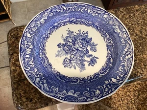 SPODE BLUE ROOM COLLECTION BYRON GROUPS PLATE 10 1/2" MINT - Picture 1 of 6