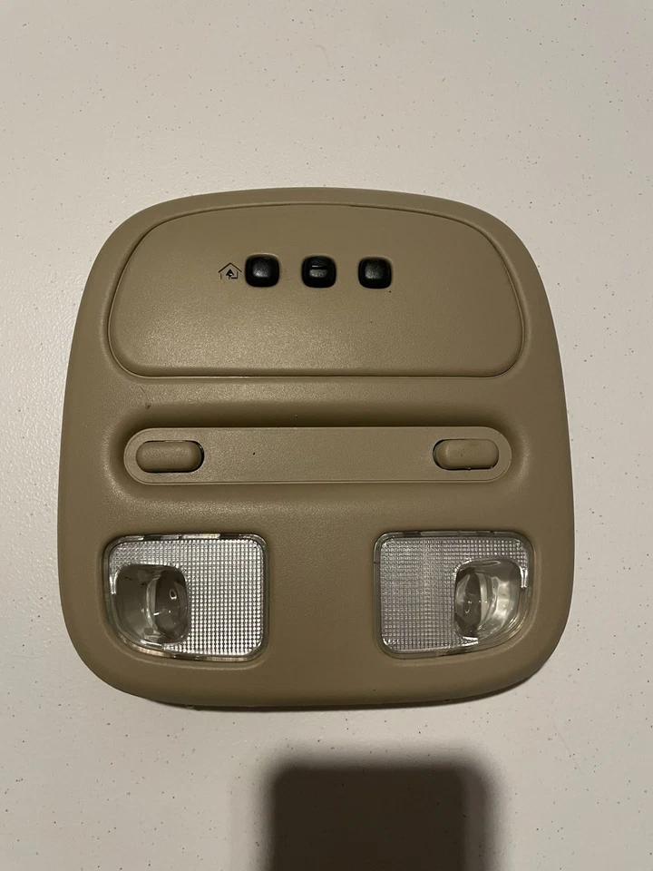 2000-2005 Buick Lesabre купол карта света верхняя консоль лампа в сборе бежевый OEM - Изображение 1 из 4