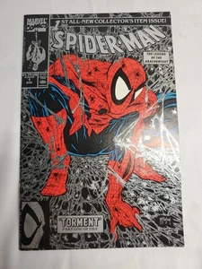 Spider-man Vol. 1 #1 Edición Plata 1990 Casi Nuevo Alto Grado Marvel Todd McFarlane - Imagen 1 de 11