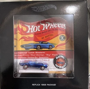 Hot Wheels RLC Original 16 Replica Custom 67 Firebird Spectraflame Blue 491/6000 - Picture 1 of 4