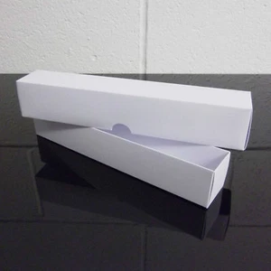 A4 White Wedding Scroll Boxes, Candle or Gift Box, Invitations, Choose Quantity - Picture 1 of 1