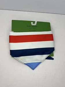 Kate Spade Pet Bandana Adventure Stripe M/L Dog 34” x 12” NEW - Picture 1 of 5