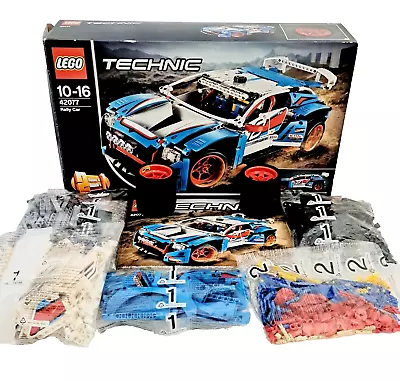 LEGO Technique 42077 Rallye Auto 100% Complet Incl. Orig. Instruction & Ovp - Photo 1/3
