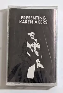 New Presenting Karen Akers Cassette Tape 1981 Sterling Records S1004-4 Sealed - Imagen 1 de 5