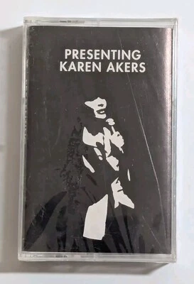 New Presenting Karen Akers Cassette Tape 1981 Sterling Records S1004-4 Sealed - Image 1 of 4