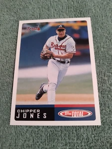 2002 Topps Total Atlanta Braves Checklist # TTC3 HOFer Chipper Jones - Picture 1 of 2
