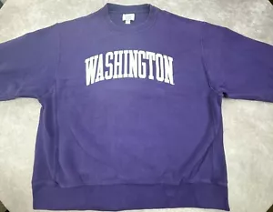 Vintage Washington Huskies Champion Reverse Weave Sweatshirt mit Rundhalsausschnitt Herren Größe XL - Bild 1 von 19