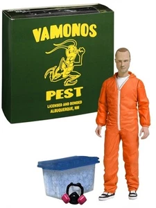 FIGURA TRAJE MEZCO TOYZ BREAK BAD JESSE PINKMAN NARANJA HAZMAT - EXCLUSIVA EE - Imagen 1 de 7
