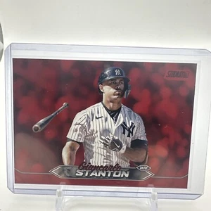 2024 Stadium Club Red Foil #197 Giancarlo Stanton New York Yankees - Picture 1 of 2