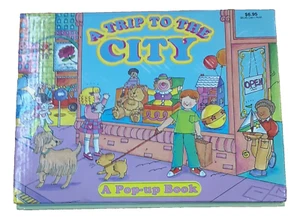 Children’s Book A Trip To The City Pop-Up by Playmore 2000 Illustrated Hardcover - Bild 1 von 8