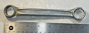 Vintage INDESTRO Box End Wrench Model 924 3/4" 25/32" early 1950s to 1960s - Picture 1 of 7