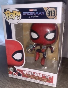 Funko Pop! Vinyl: Marvel - Spider-Man Integrated Suit #913 - Picture 1 of 6