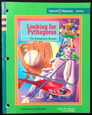 8th Grade - Connected Math - LOOKING FOR PYTHAGORAS - Student Workbook - Image 1 of 4