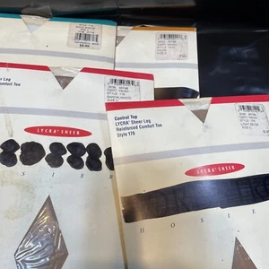 Nordstrom Mix Stockings 4 Pair Size C Best Quality MADE IN MISSISSIPPI - Picture 1 of 7