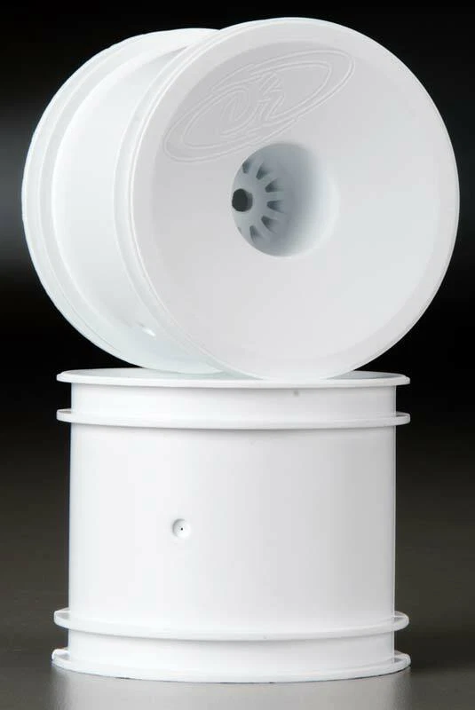 DeRacing 1:10 Speedline ST Wheels / Rims Associated T4.2 White ( 2 ) - Image 1 of 1