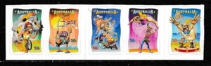 Australia 2007 Circus Performers Self-Adhesive Strip of 5 SC 2685-2689 MNH - Picture 1 of 1