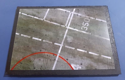 Giuseppe Garibaldi Flight deck 1/72 Marina Militare diorama base ( cm18x25x1 ) - Immagine 1 di 3