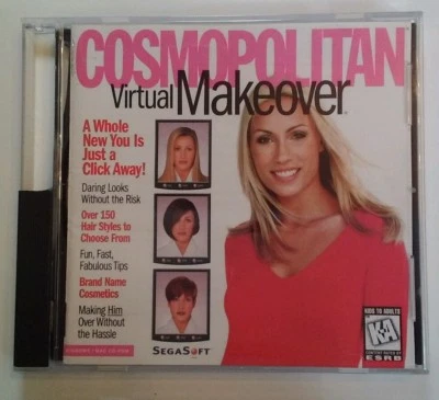 The Learning Company Cosmopolitan Virtual Makeover (Win/Mac PC, 1997 SegaSoft) - Image 1 of 4