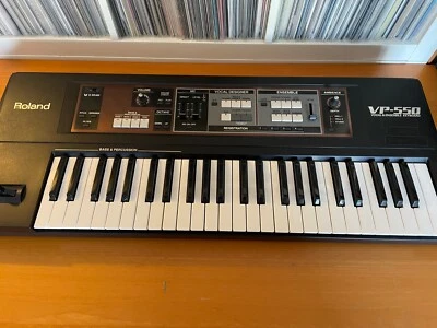 Roland VP-550 - Vocal Keyboard - Rare Vocoder Synth Synthesizer (No Jupiter 8 6) - Bild 1 von 4