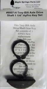 NEW Troy Bilt Horse Tiller Axle KEY 1/4" X 1 1/4" HYPRO Key Set (M-714-04014) - Picture 1 of 2