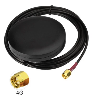 Outdoor 4G LTE Thru Hole Screw Mount SMA Antenna for Vehicle Cell Phone  - Image 1 of 4