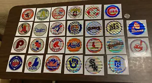 MLB Prismatic Baseball stickers early 1990's Vintage 26 Teams - Picture 1 of 5
