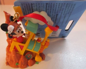 New Disney Play in the Park Ornament Mickey & Big Thunder Mountain Railroad - Picture 1 of 4