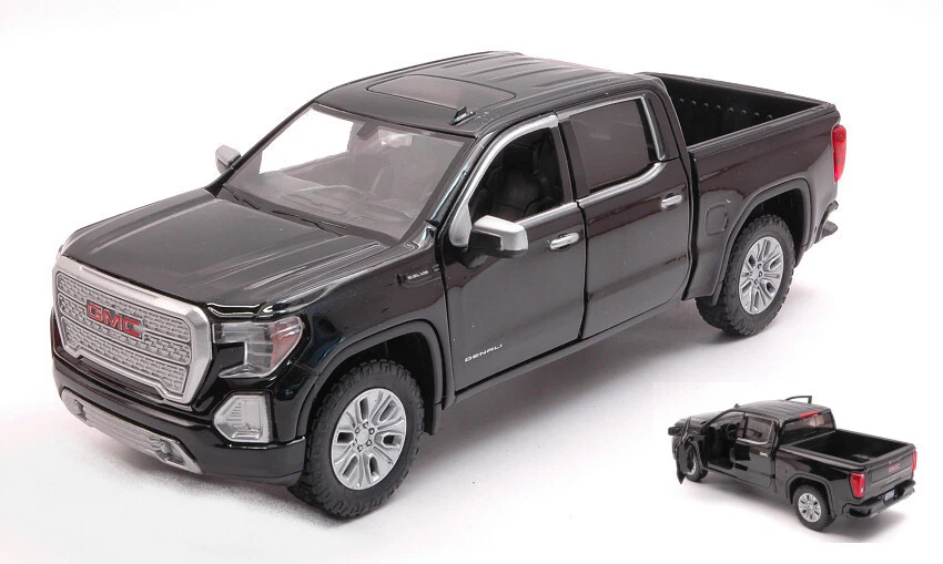 MotorMax GMC SIERRA 1500 DENALI CREW CAB 2019 BLACK 1:27 - Immagine 1 di 1