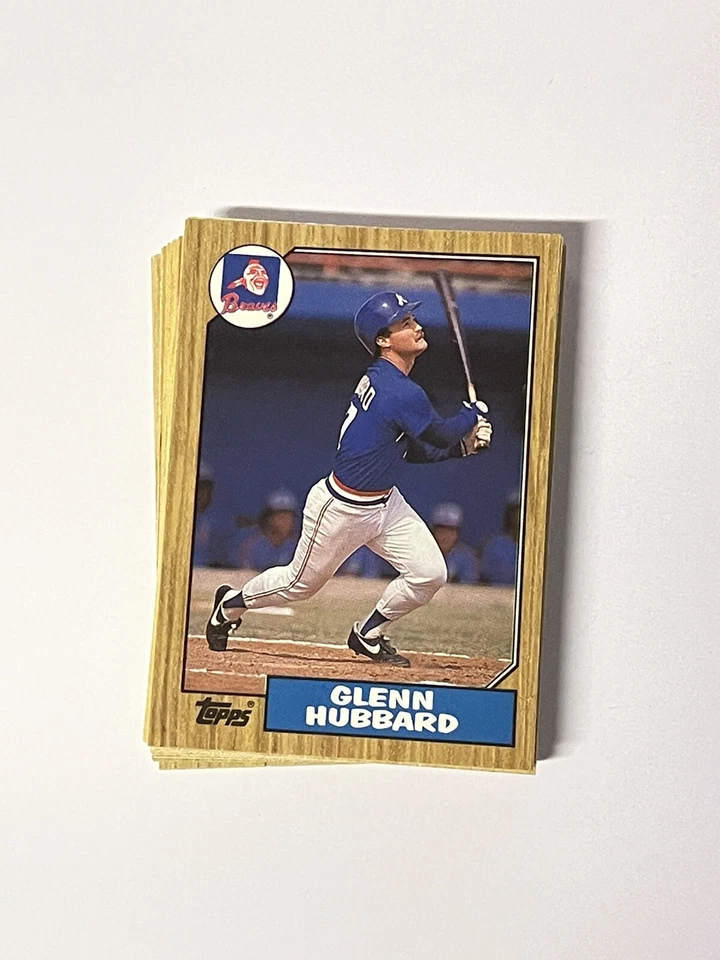 1987 Topps Tiffany Singles You Pick Atlanta Braves - Image 1 of 1