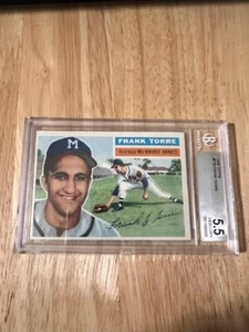 1956 Topps - Gray Back #172 Frank Torre (RC) - Picture 1 of 2