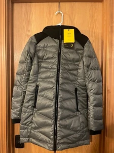 LOLE FAITH ORIGINAL DOWN JACKET SIZE: S - GREY HEATHER - Picture 1 of 2