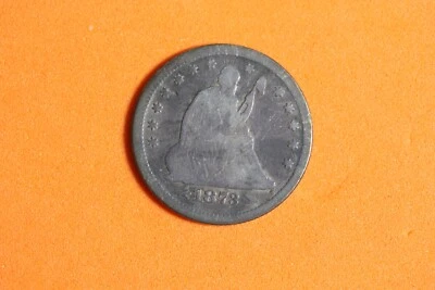 ESTATE FIND 1873 ARROWS SEATED LIBERTY QUARTER #K31551 - Image 1 of 2