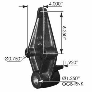 BESTfit Spring Hanger Rear Of Steer Axle For Peterbilt - Picture 1 of 1