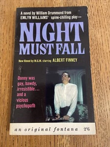 Night Must Fall by William Drummond 1964 UK Fontana 1st/1st PBO - Vintage - VGC - Bild 1 von 6