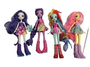 Lote 4 muñecas Hasbro 9 pulgadas My Little Pony Equestria Girls - Imagen 1 de 5