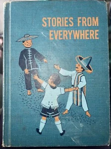 Vtg. STORIES FROM EVERYWHERE READING BOOK FOR ELEMENTARY *Lyons and Carnahan - Bild 1 von 6