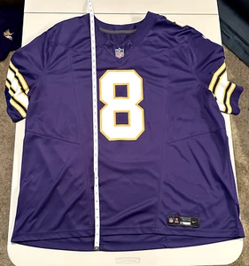 Kirk Cousins Minnesota Vikings Purple Throwback Jersey 3XL - Picture 1 of 7
