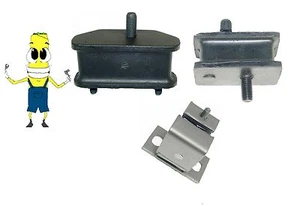 Motor & Transmission Mount Kit for Plymouth Valiant 170 198 225 Engine 1965-1972 - Foto 1 di 1
