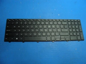 Dell Inspiron 3565 15.6" Genuine Laptop US Keyboard Black KPP2C SN8234 - Picture 1 of 3