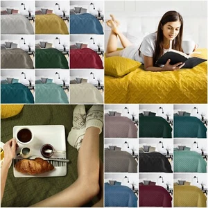 Zweiseitige Steppdecke Bettüberwurf Tagesdecke 170X210 220X240 230x260 Steppung - Bild 1 von 130