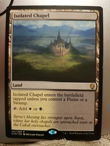 1x MTG Magic The Gathering TCG Isolated Chapel Land - Dominaria - Picture 1 of 1