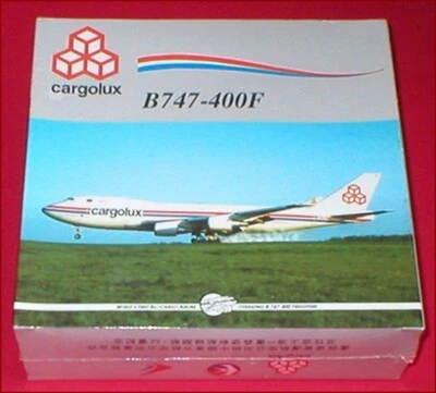 Dragon Wings Cargolux Boeing 747-400F 1/400 Diecast Plane # LX-ICV NEW IN BOX - Image 1 of 2