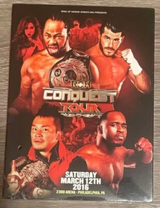 ROH Conquest Tour: Philadelphia 2016 DVD NEW, SEALED Ring Of Honor AEW WWE NXT P - Picture 1 of 2
