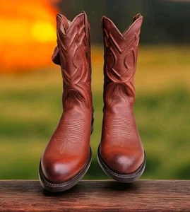 Cuero The Eastwood Hecho a Mano Becerro Cereza Para Hombre Talla 7.0 EE ANCHO - Imagen 1 de 9