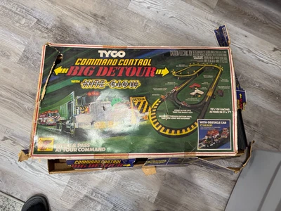 Tyco Command Control Gran Desvío Con Ranura Nite Glow Coche PIEZAS Solo Lote Foto 1 de 4