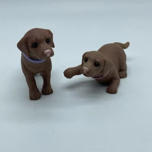 Barbie Bobbin' Bow-Wows Chocolate Lab Pup Set 2001 - Picture 1 of 8