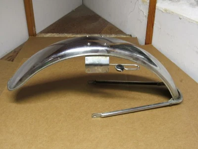 Kawasaki KZ400C KZ400 1978 OEM guardabarros delantero guardabarros soporte montaje Foto 1 de 4