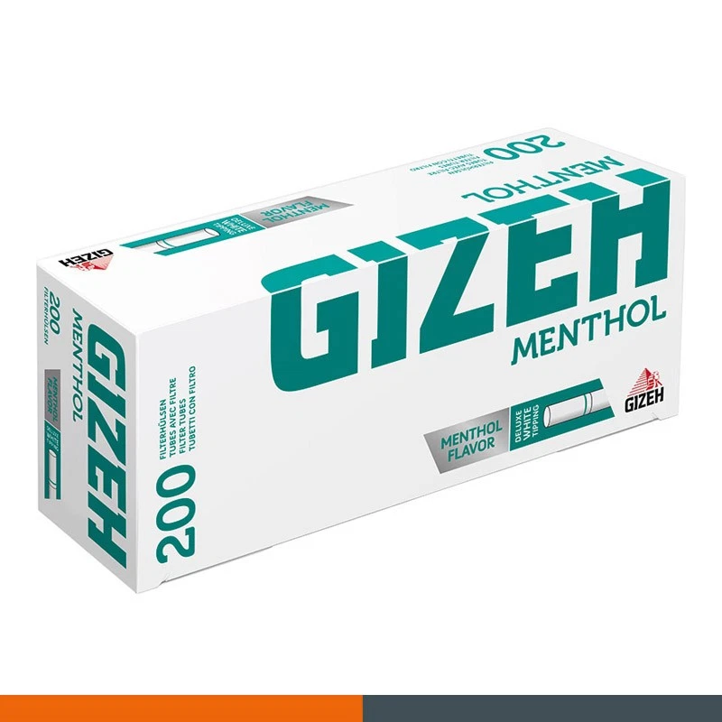 Gizeh Menthol 200 Hülsen, Filterhülsen - Bild 1 von 1