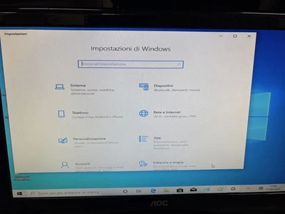 AOC Monitor Refurbished E2050SWDA LED VGA Dvi-D W/ Hdcp E2050S Mod. 195LM00002 - Image 1 of 4