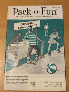 Pack O Fun June/July 1963 Activity Magazine - Imagen 1 de 3